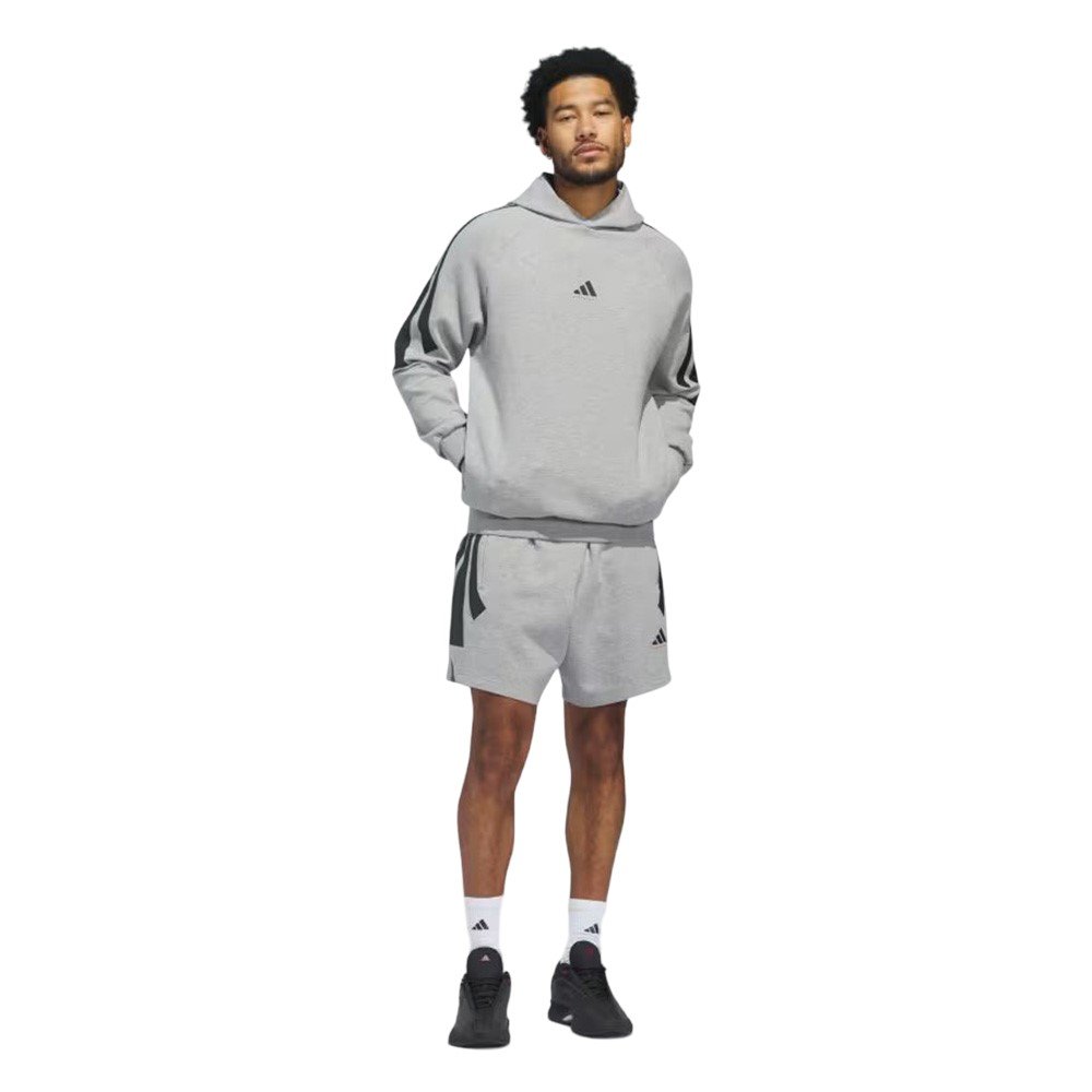 adidas Basketball Spacer Sweatshirt Gray [JD7466] - skstore.eu