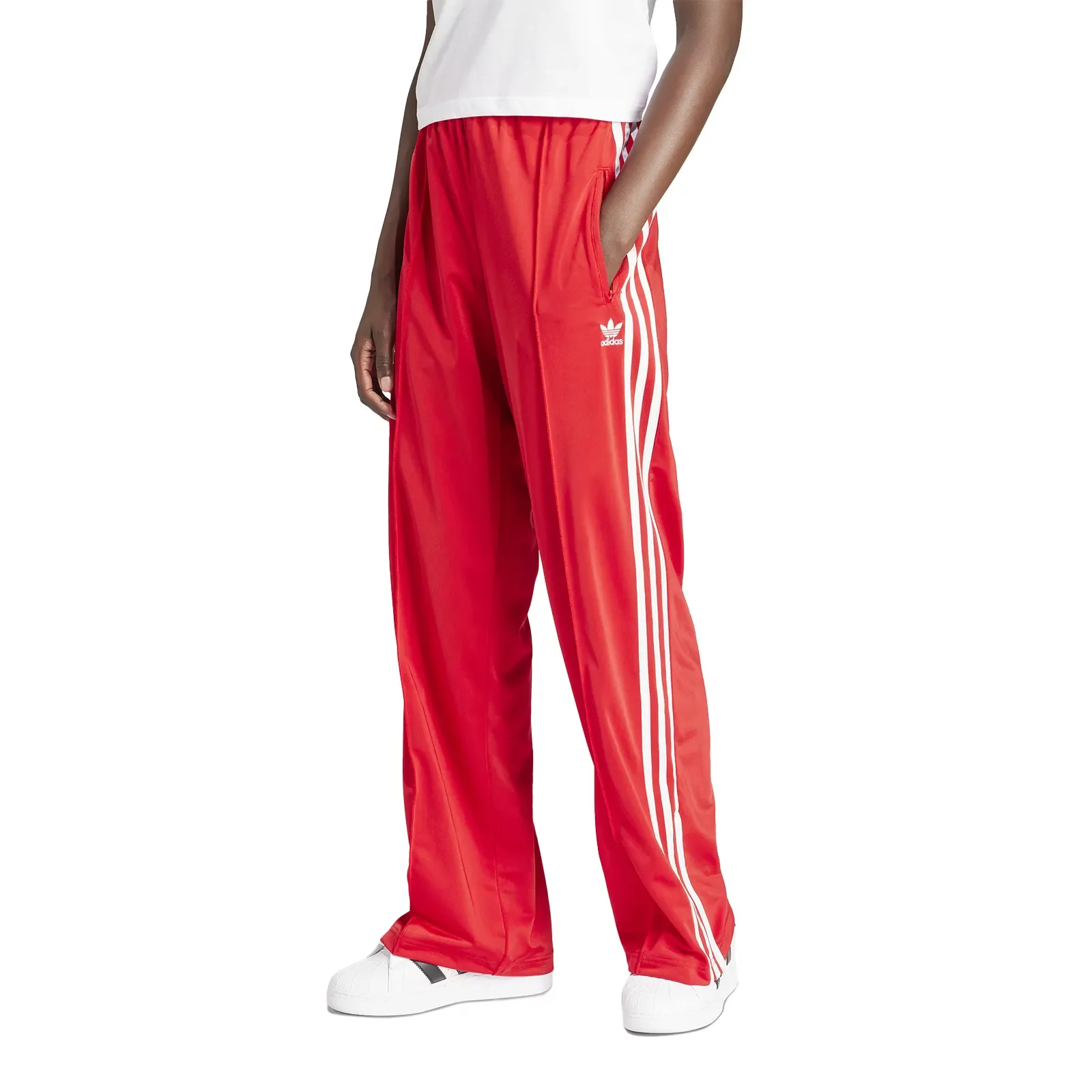 Odzież adidas Firebird Track Pants W 'Red' (IP0632) | WSS