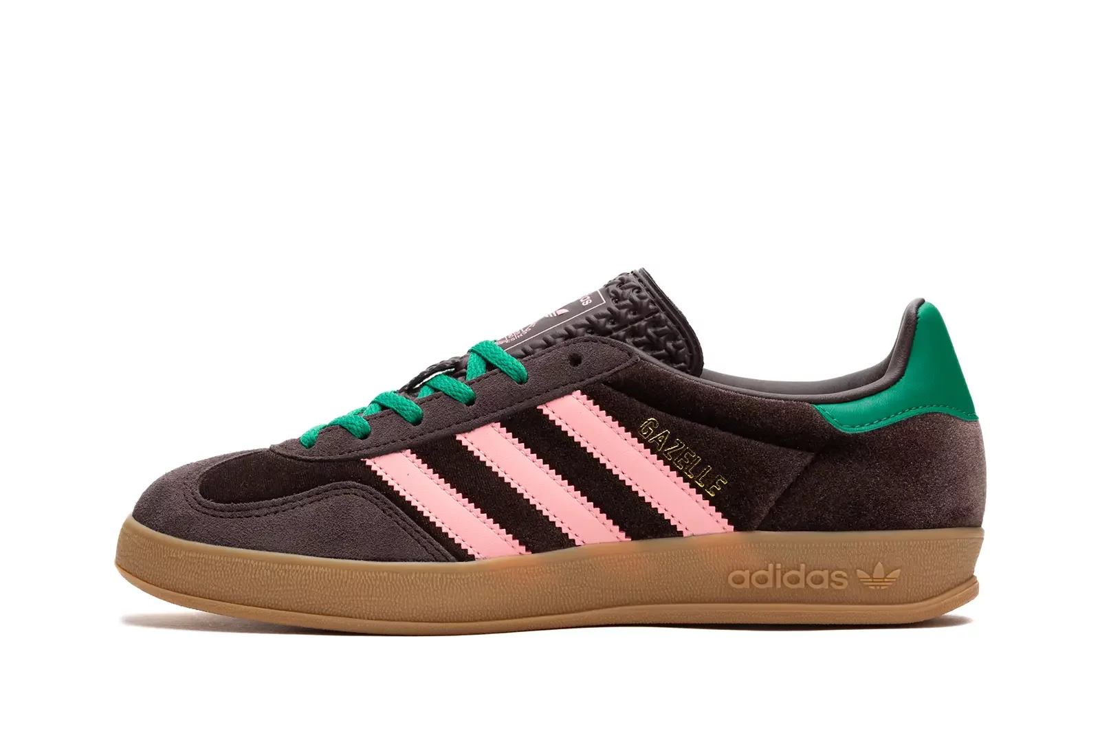 Sneakers adidas Gazelle Indoor W 'Dark Brown Glow Pink