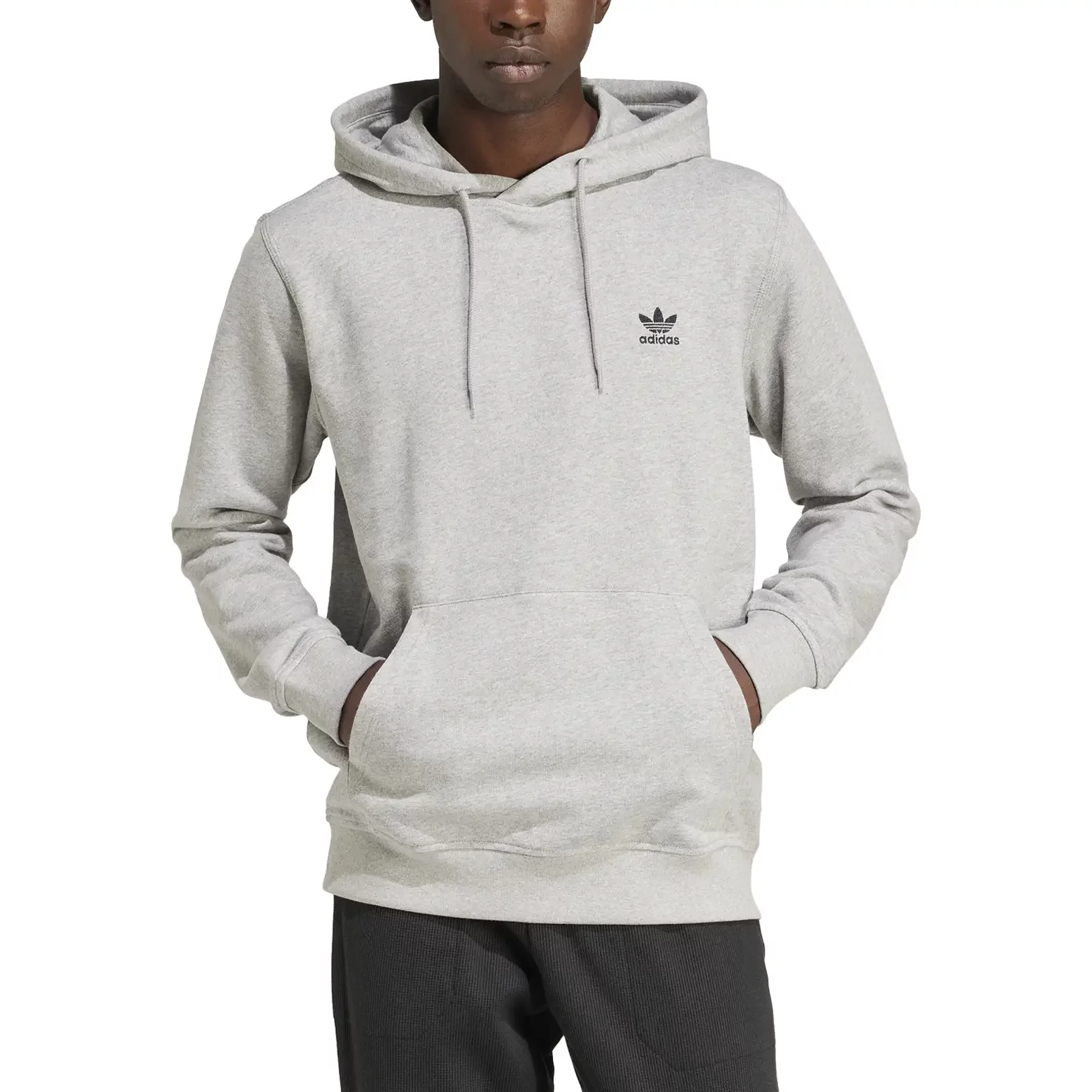 account￼ Sweatshirts adidas Trefoil Essentials Hoodie 'Medium Grey