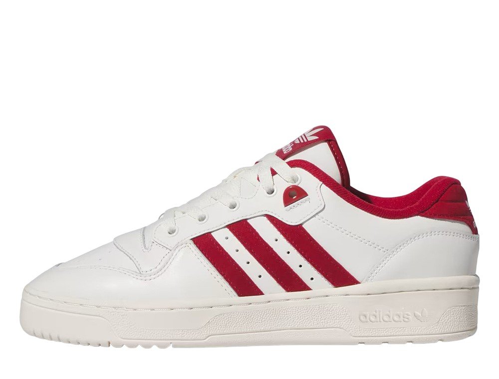 adidas Rivalry Low Core White/ Team Victory Red/ Off White