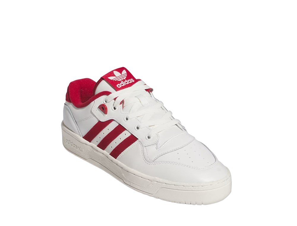 adidas Rivalry Low Core White/ Team Victory Red/ Off White