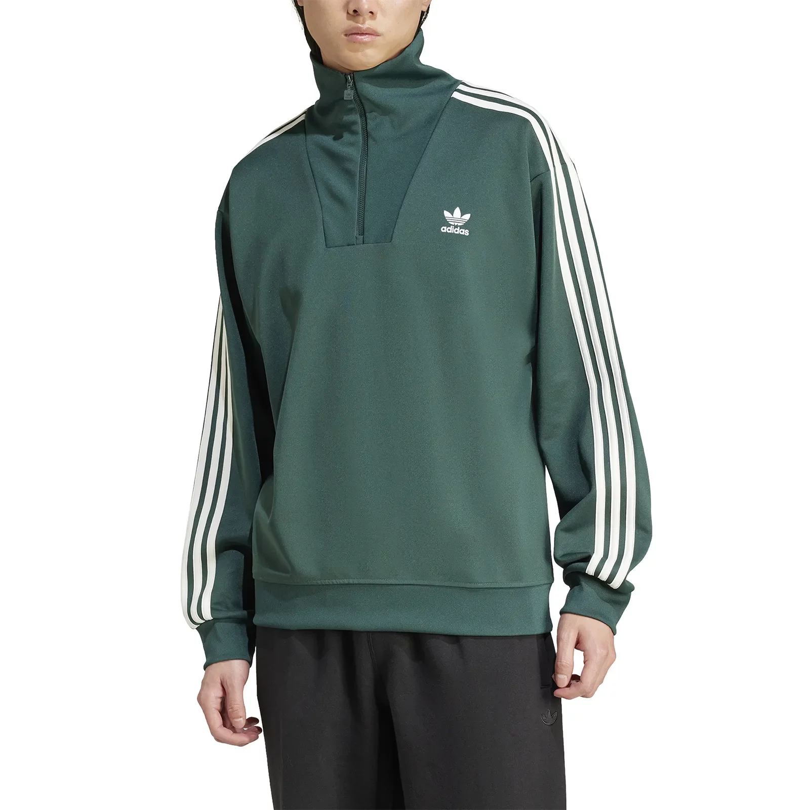 トップス adidas Funnelneck Track Top adidas Originals sweatshirt Funnelneck Tracktop PRM EU