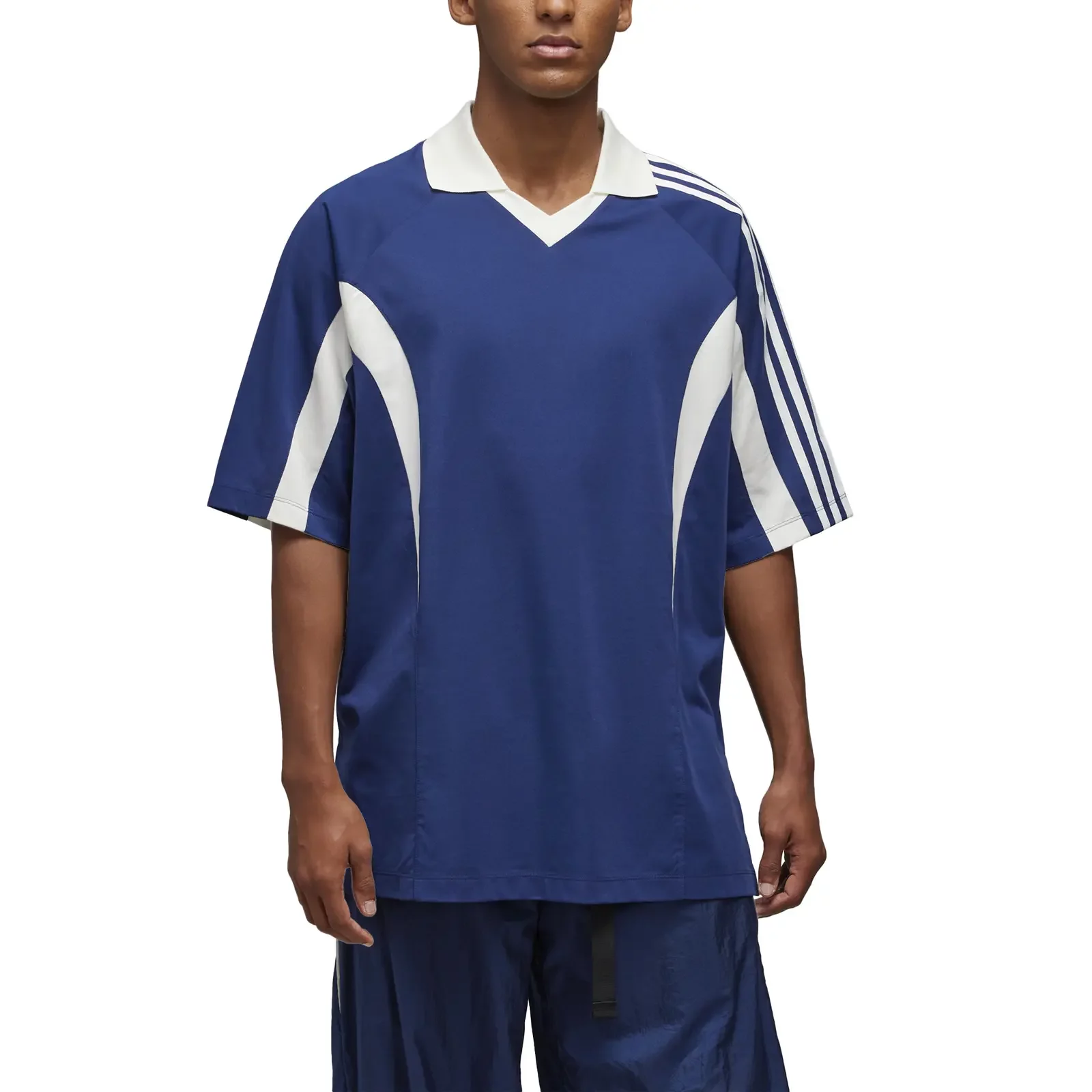 T-shirts adidas Y-3 Cut Line SS Tee 'Dark Blue' (JM8338) | WSS