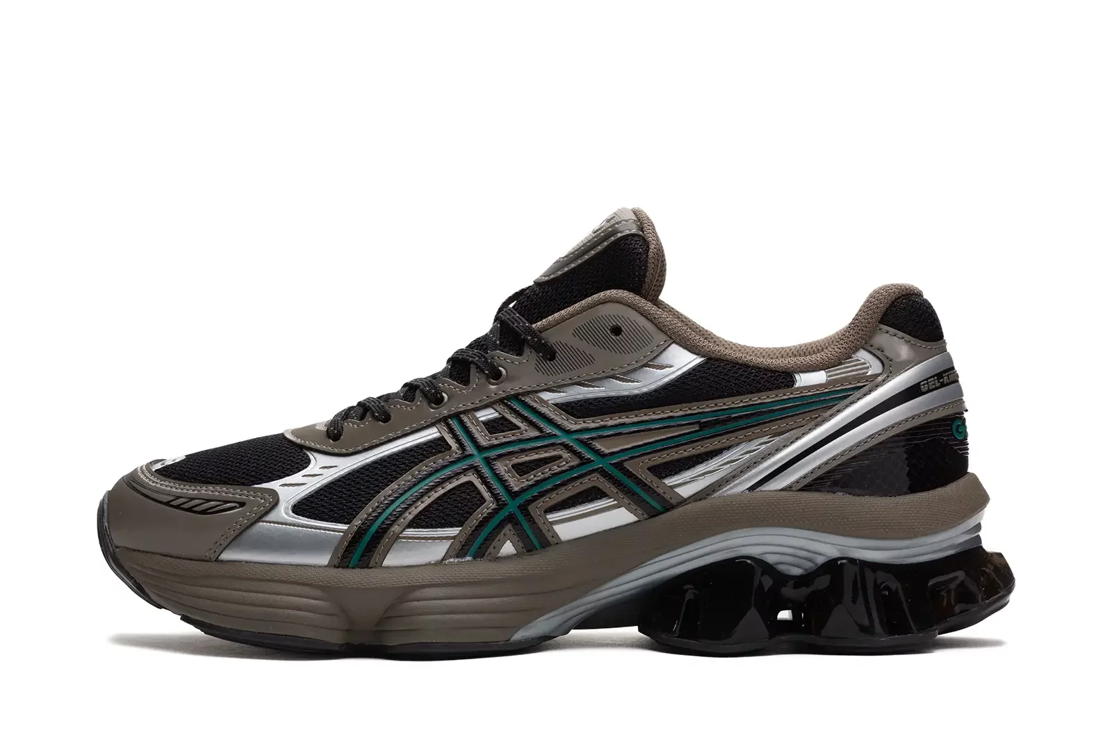 靴 ASICS GEL-KINETIC FLUENT DARK TAUPE kiko GEL-KINETIC FLUENT - BLACK / DARK TAUPE – lapstoneandhammer.com