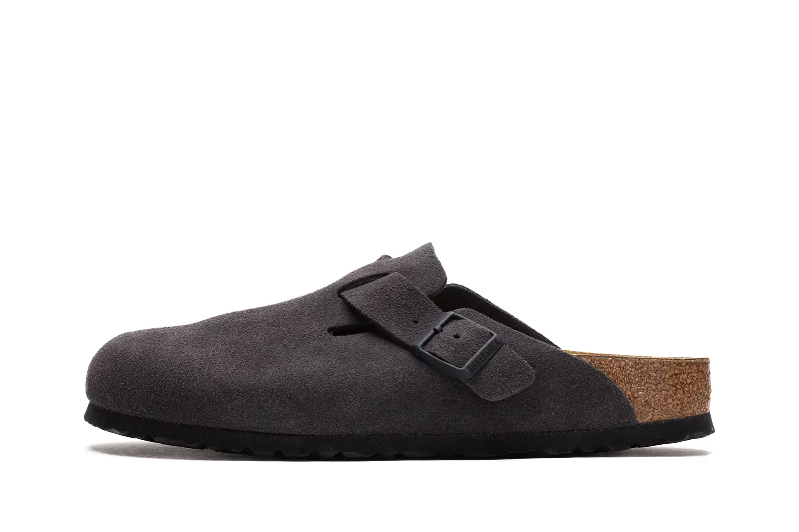 Sandals and slippers Birkenstock Boston Suede Leather