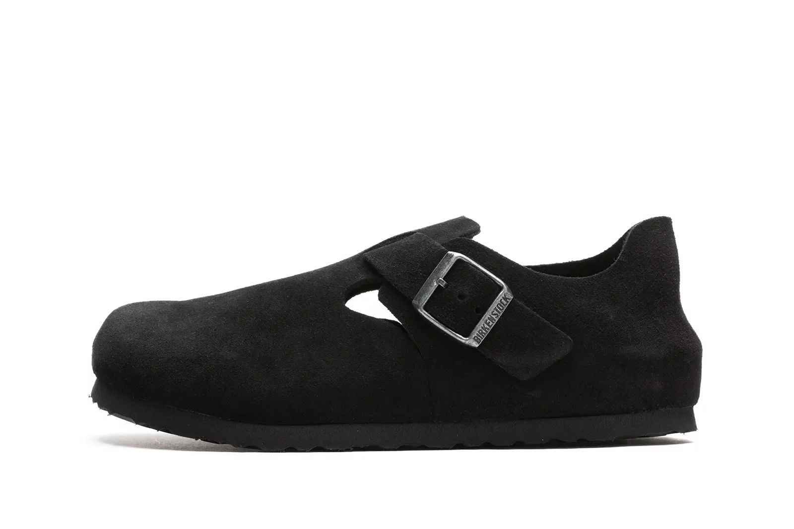 Sandals and slippers Birkenstock London Suede 'Black' (1028078) WSS