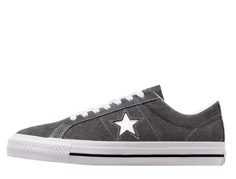 Converse One Star Pro Suede Shoes Gray [A08482C] - skstore.eu