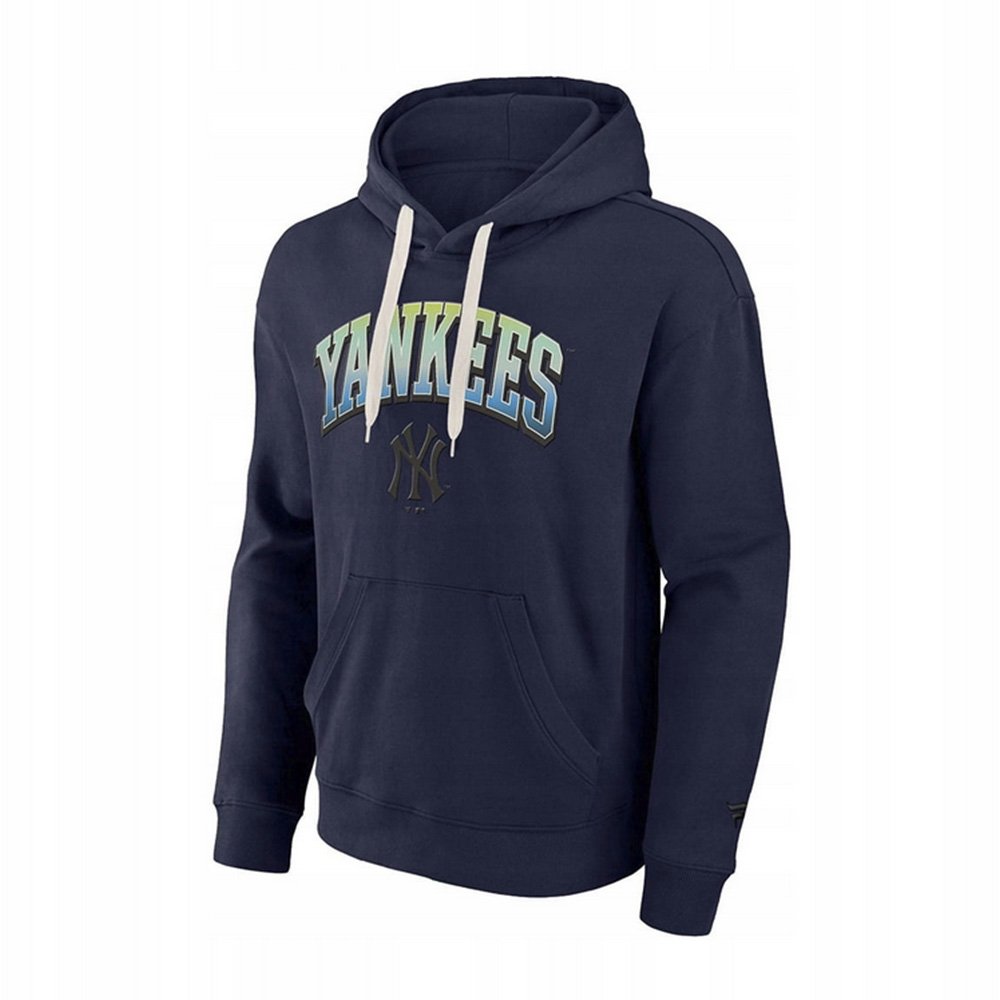 Fanatics New York Yankees Gradient Fleece Hoodie Navy Blue