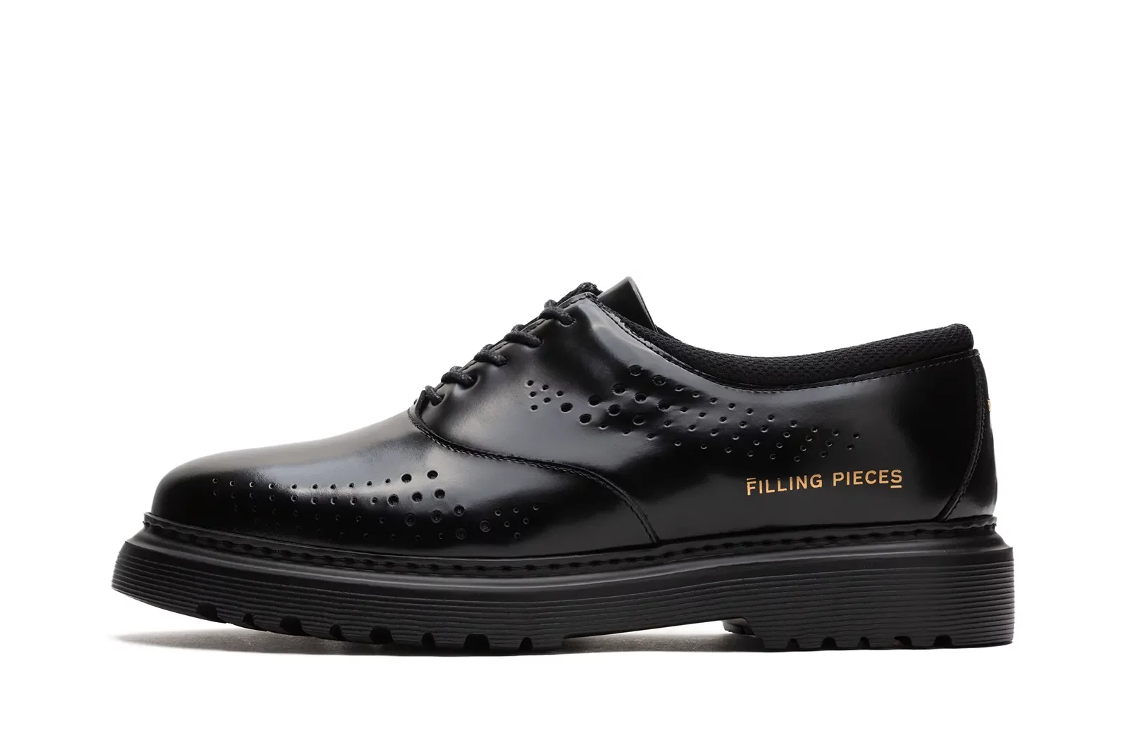 Casual Filling Pieces Derby 'Gradient Black' (74927891861) | WSS