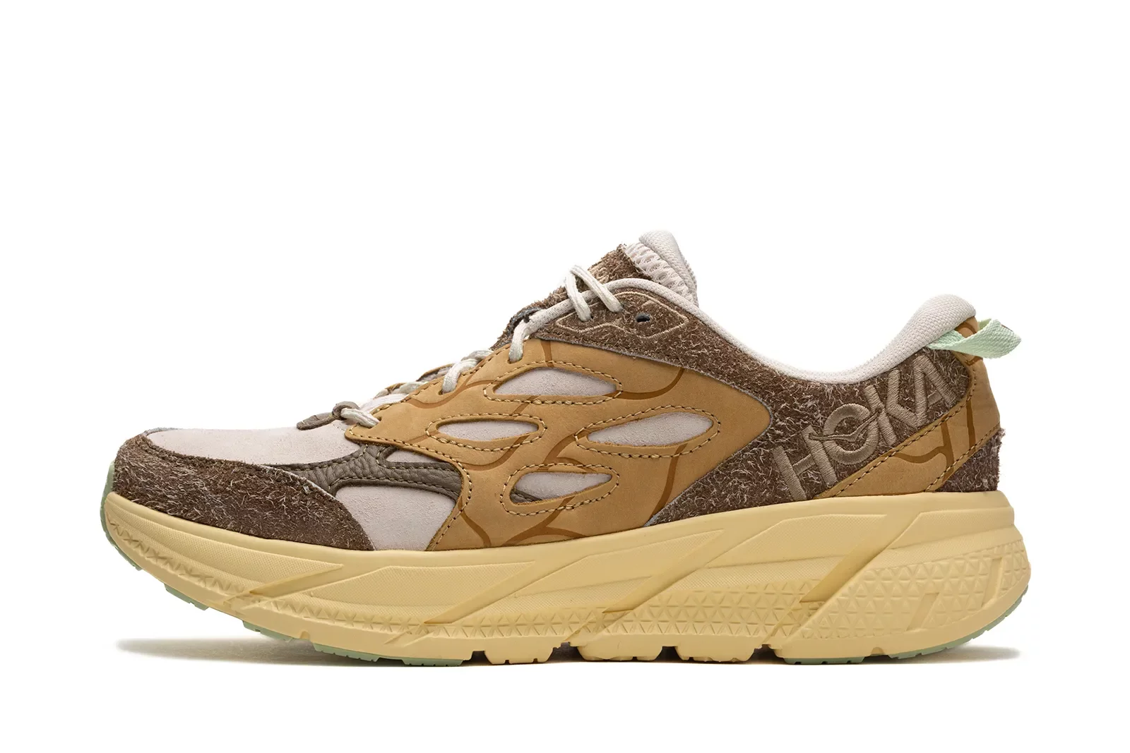 Obuwie Hoka One One Clifton L Suede TP 'Oat Milk Pollen' (1150910