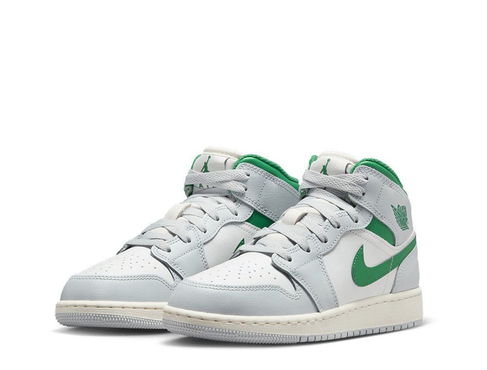 Buty Air Jordan 1 Mid (GS) Szare [DQ8423-142] - skstore.eu