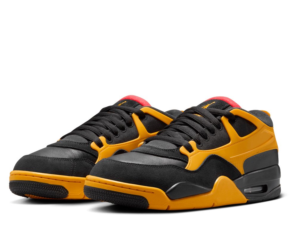 Air Jordan 4 RM Black/Orange Shoes [FQ7939-007] - skstore.eu