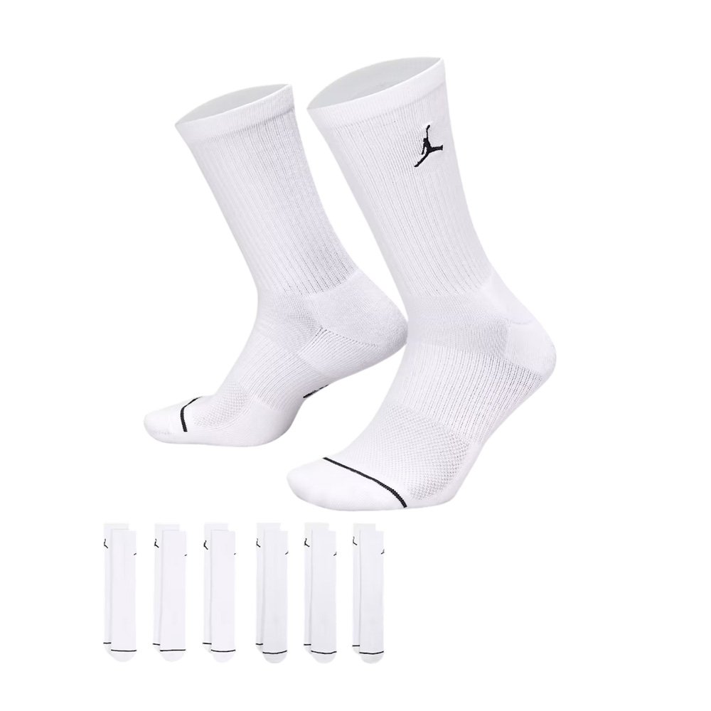 Jordan Everyday Cushioned Crew Socks White