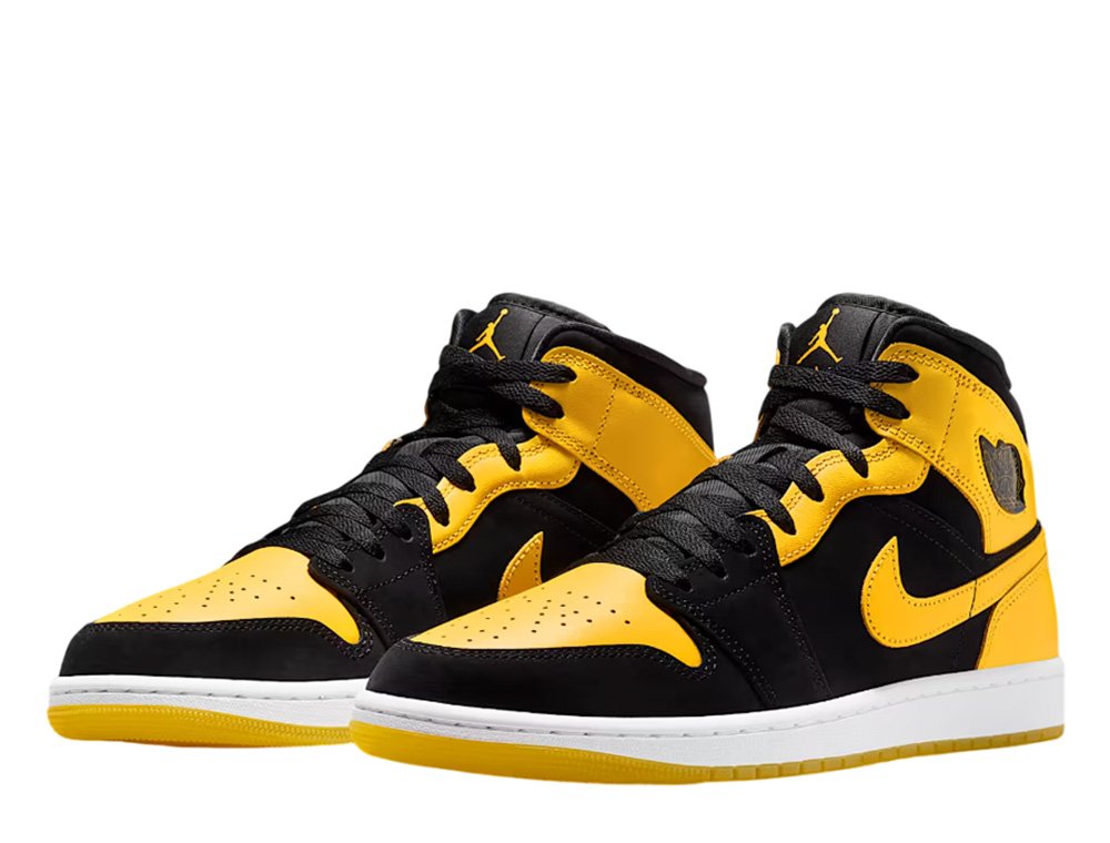 Buty Air Jordan 1 Mid SE Żółte [HJ6654-071] - skstore.eu
