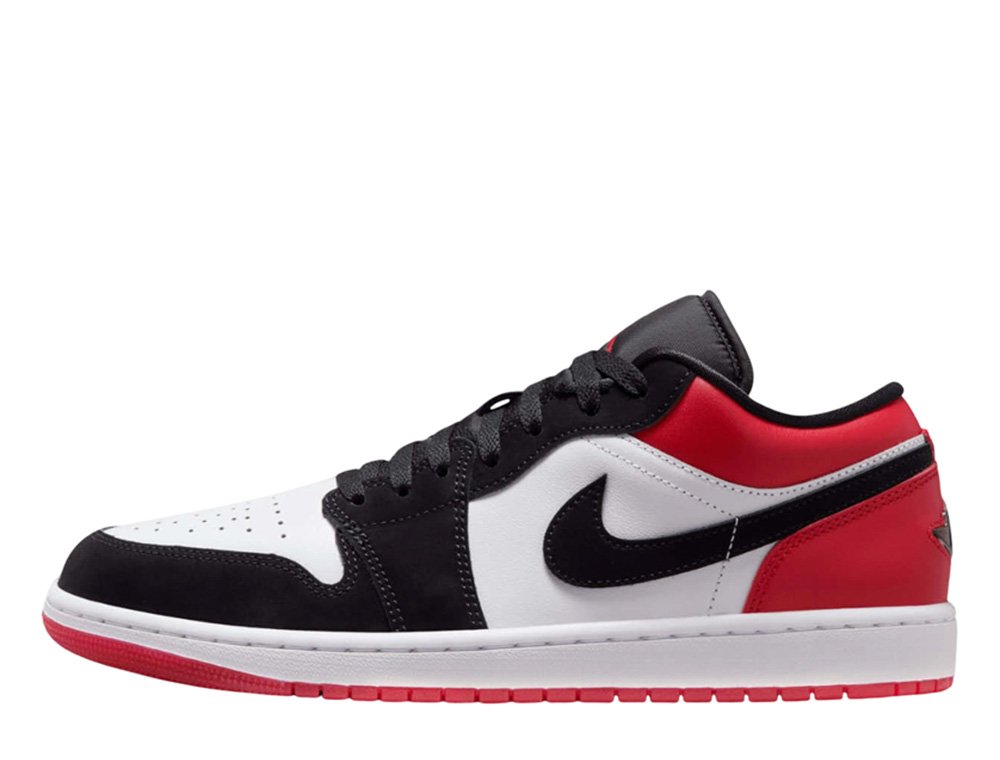 Air Jordan 1 Low SE White/Varsity Red/Black shoes [IB8971