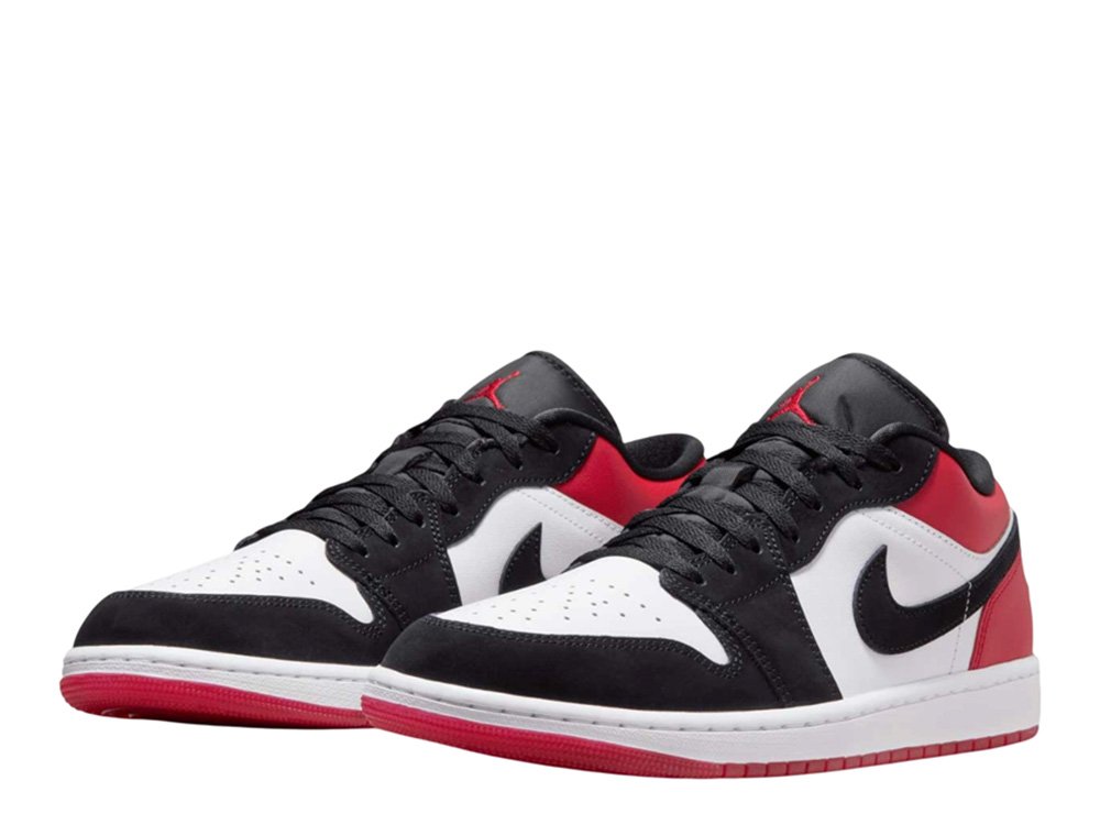 ★NIKE★エア ジョーダン 1Low SE White Varsity Red Black Air Jordan 1 Low SE White/Varsity Red/Black shoes [IB8971