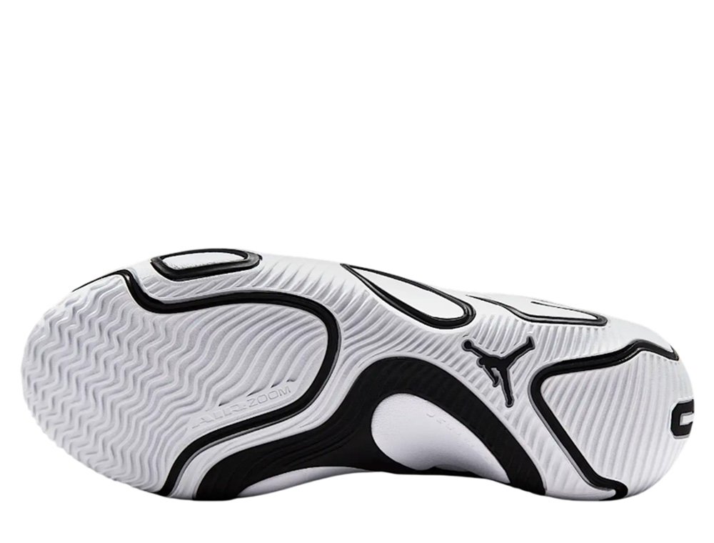 Jordan Tatum 3 'Tunnel Walk' White/Black/Metallic Gold shoes