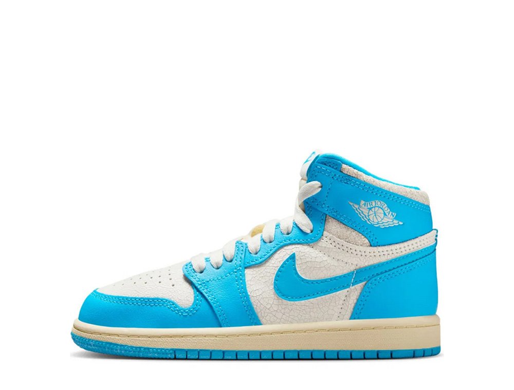 Buty Jordan 1 Retro High OG 'UNC Reimagined' (PS) Niebieskie