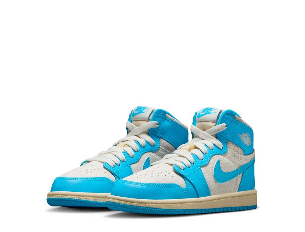 靴 Nike Air Jordan 1 High  Reimagined Jordan 1 Retro High OG 'UNC Reimagined' (PS) Albastru