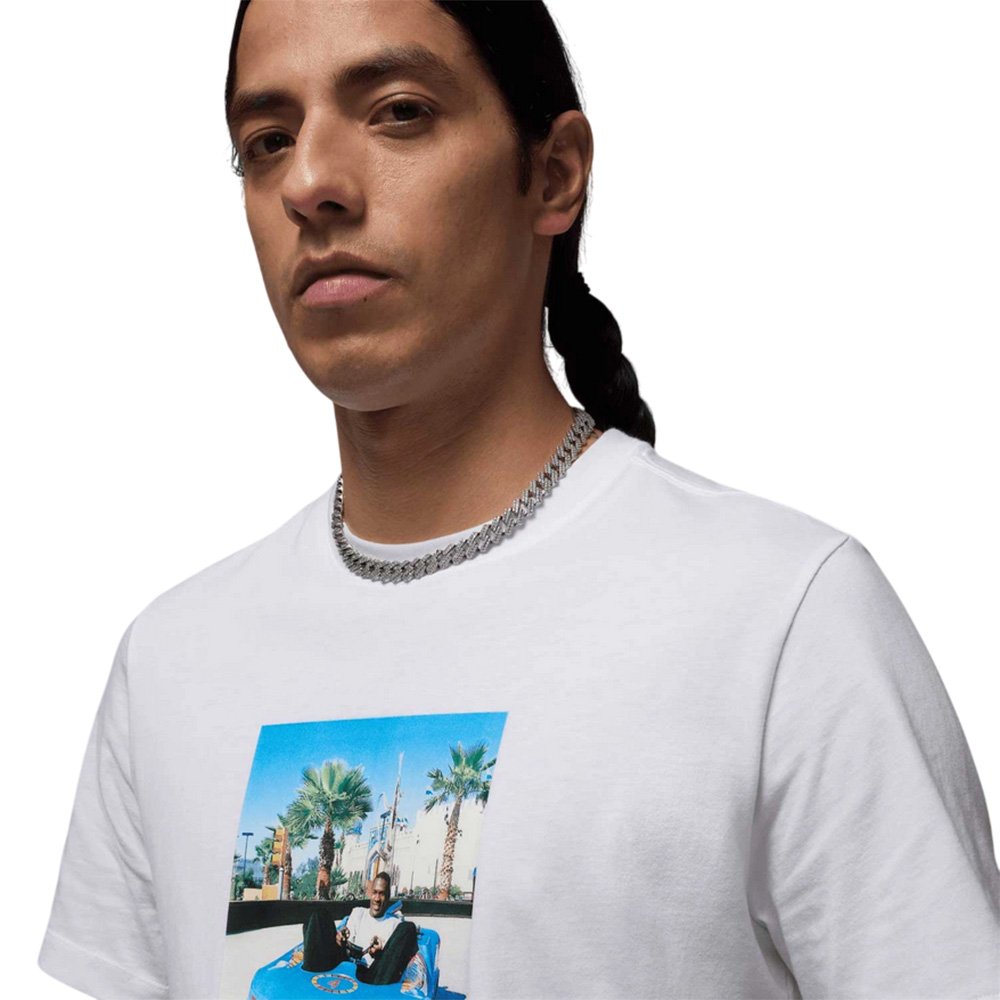 ★Nike★ Jordan Brand T-Shirt M White Black HJ2401100 HJ2401 Jordan Brand White T-shirt [HJ2401-100] - skstore.eu