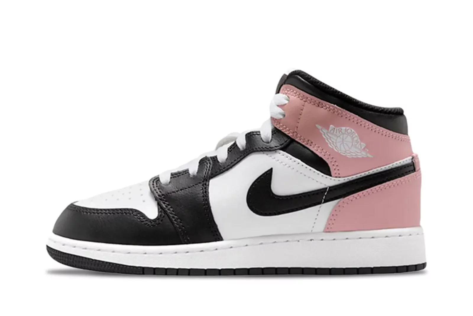 Sneakers Jordan Brand Air Jordan Mid (GS) 'White Rust Pink Black