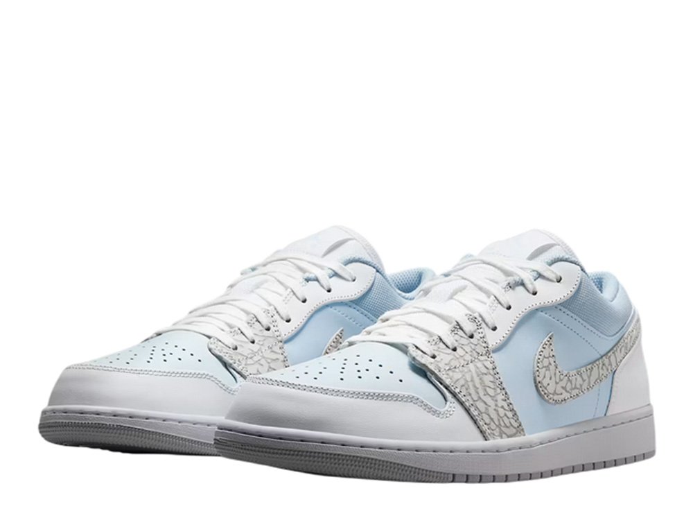 Air Jordan 1 Low SE White/Blue Shoes [IB7692-400] - skstore.eu