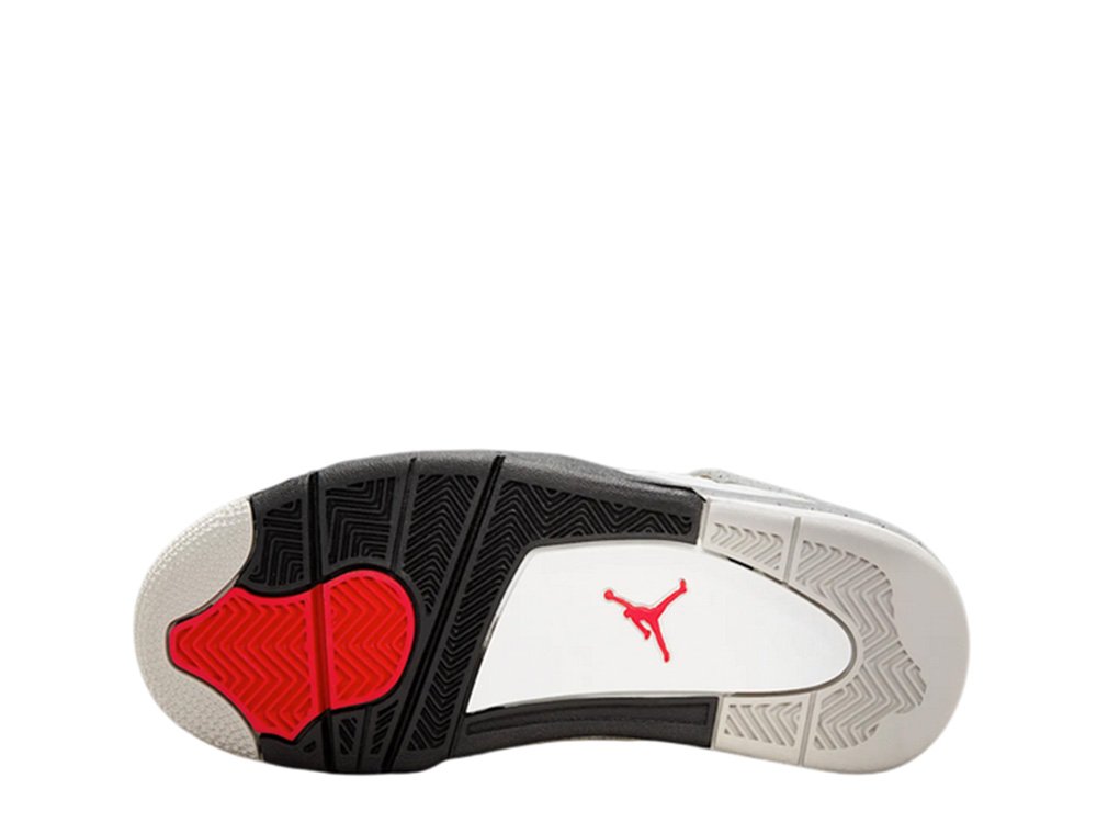 靴 Nike GS Air Jordan 4 Retro WhiteCement Jordan Air Jordan 4 Retro White Cement GS Kids White C100