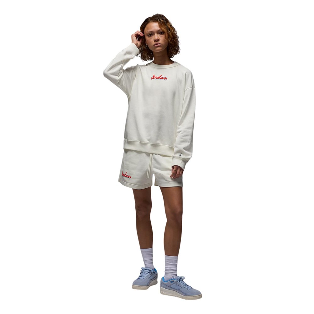 ★ Nike★ Jordan Brooklyn Fleece Shorts W Rattan White HJ13 Jordan Brooklyn Fleece Women's Shorts. Nike.com