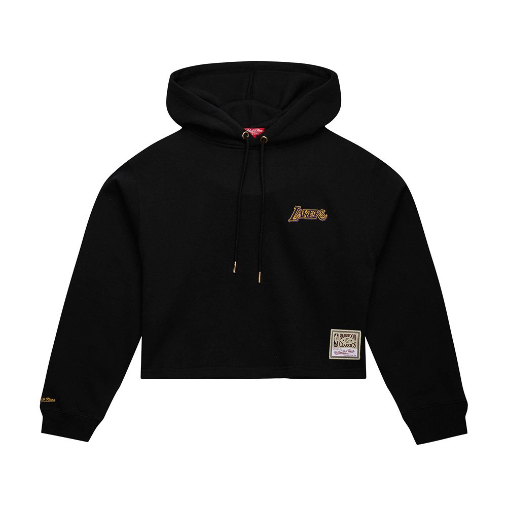 トップス meltthelady cropped jersey ll Mitchell&Ness NBA Los Angeles Lakers Crop Fleece Pullover