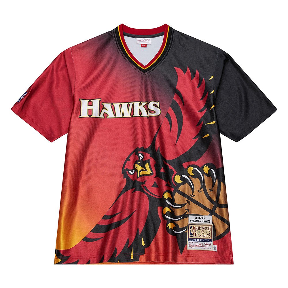 Mitchell&Ness NBA Authentic Shooting 1995/96 Atlanta Hawks Red Jersey