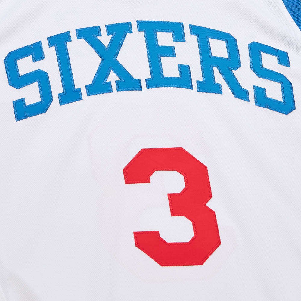 IVERSON - フットボールシャツ Eastern Conference Allen Iverson #6 Mitchell Ness 2002 All