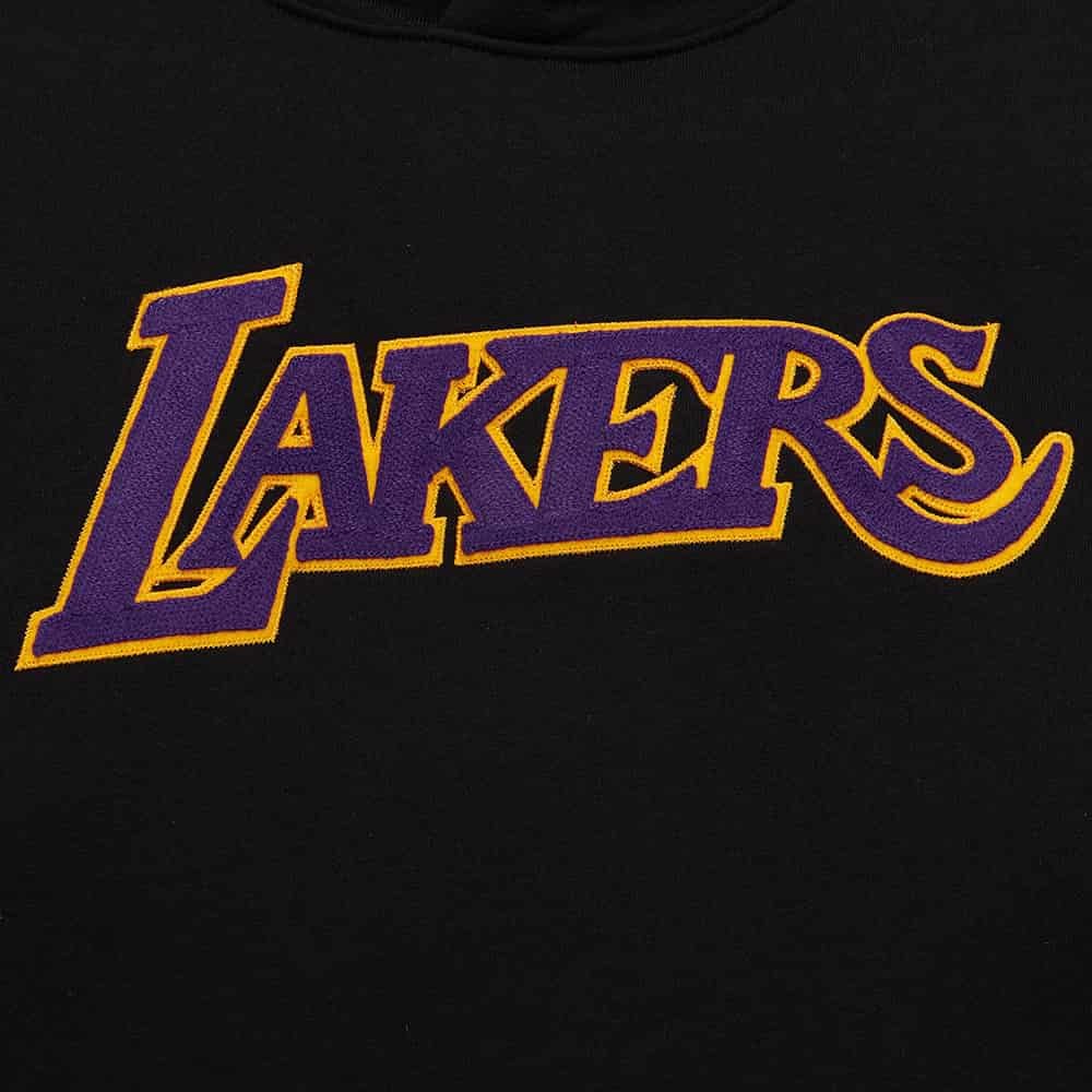 Mitchell&Ness NBA Chainstitch Fleece Vintage Logo Los
