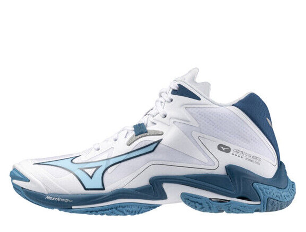 Mizuno Wave Lightning Z8 Mid Shoes White [V1GA240521