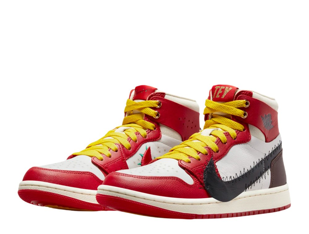 Air Jordan 1 Zoom CMFT 2 x Teyana Taylor 'Gym Red' Shoes