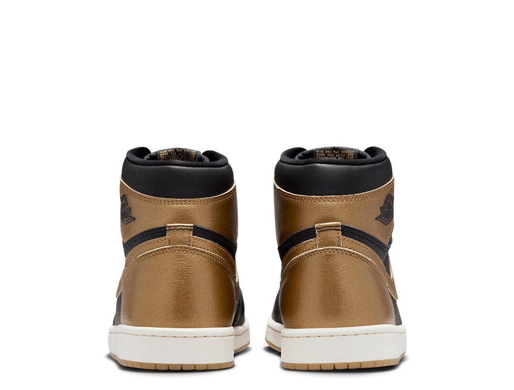 Buty Air Jordan 1 Retro High OG Black/Metallic Gold-Sail