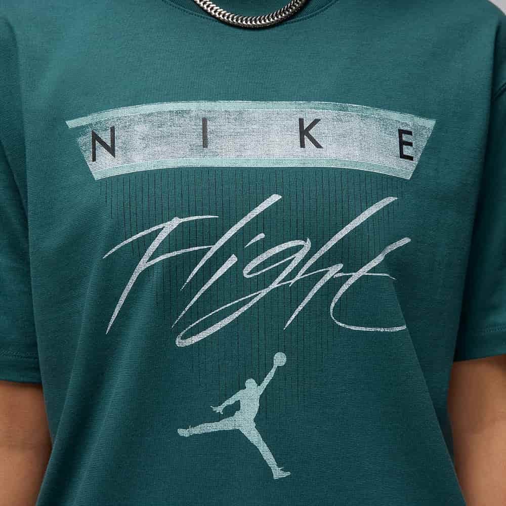 Jordan Flight Heritage T-Shirt Green [FQ3240-366] - skstore.eu
