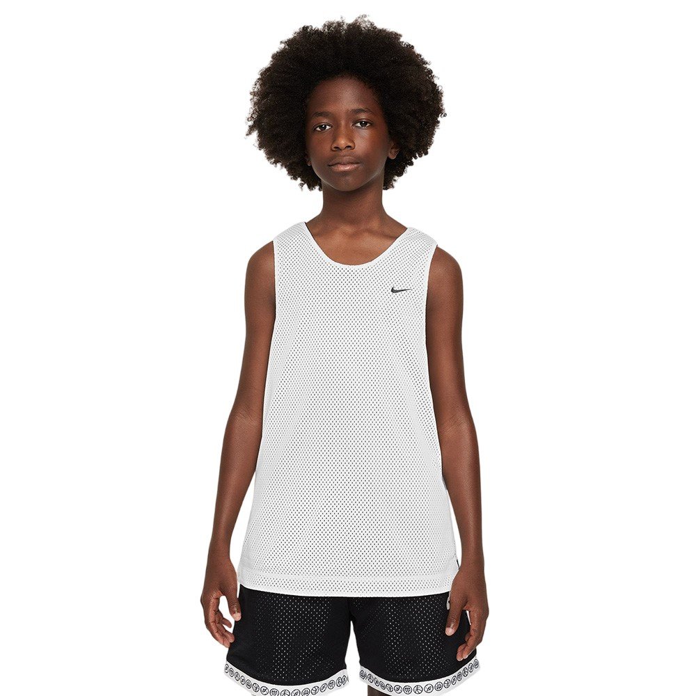 ★★Nike★★ Dry Fit Fitness T-Shirt M White Black DX0990100 Nike Dri-FIT T-shirt White [FZ5242-100] - skstore.eu