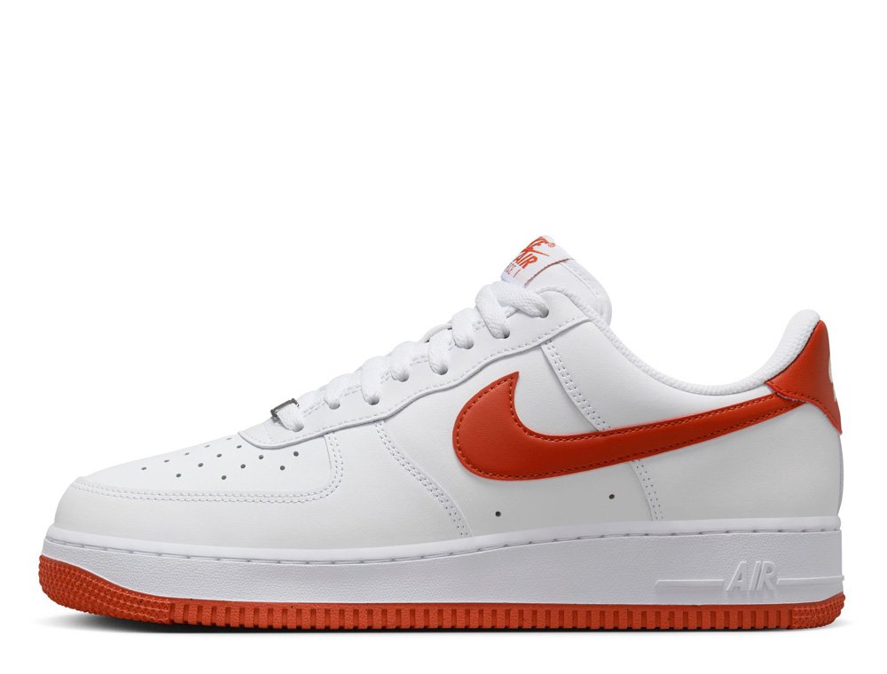 Nike Air Force 1 ホワイト/レッド Buty Nike Air Force 1 '07 White/White/Dragon Red [FJ4146-106