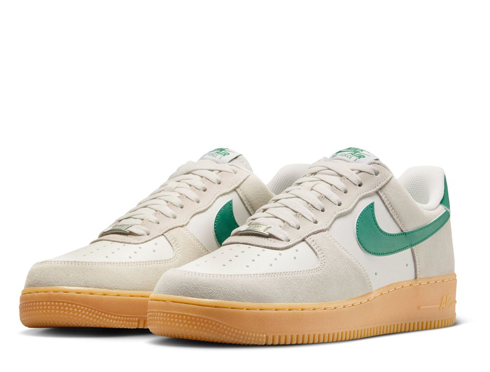 Nike Air Force '07 LV8 Phantom/Malachite-Gum Yellow shoes