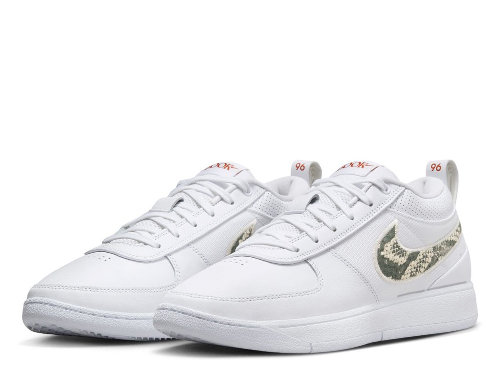 Buty Nike Book 1 'Rattlesnake' White/Light Orewood Brown