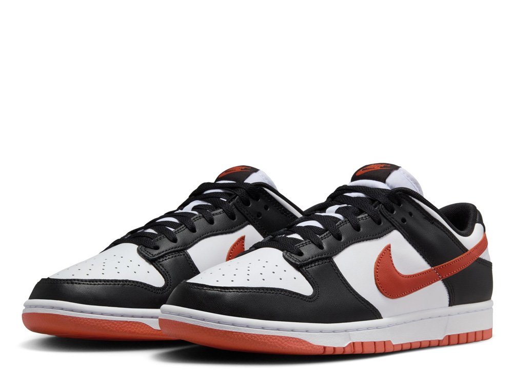 Nike Dunk Low Retro White/Dragon Red-Black shoes [DV0833-108