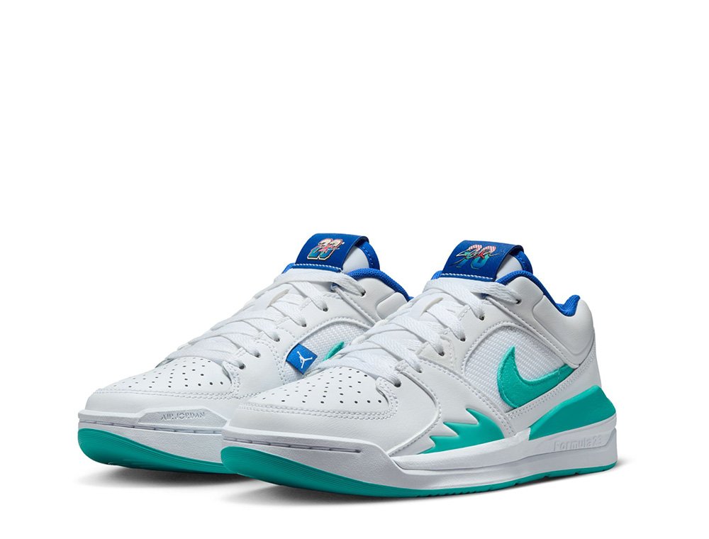 Jordan Stadium 90 SE (GS) White/Hyper Jade/Tangerine Tint