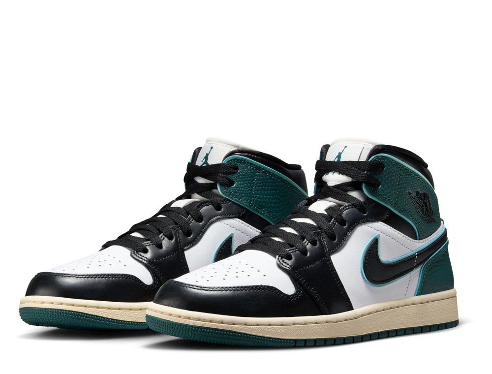 Wmns Air Jordan 1 Mid SE 'Oxidized Green' [FQ7818-100