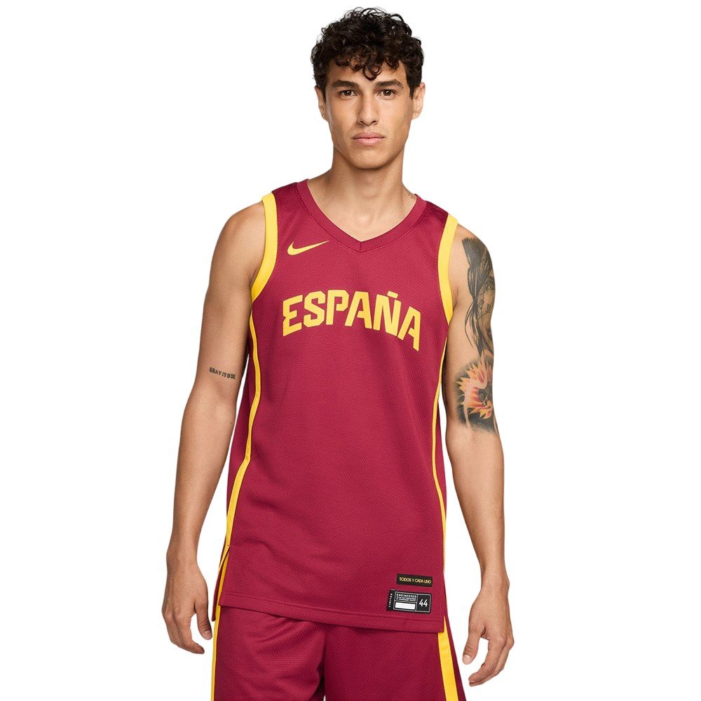 Nike Spain Limited Road Basketball Jersey Red [FQ0379-698