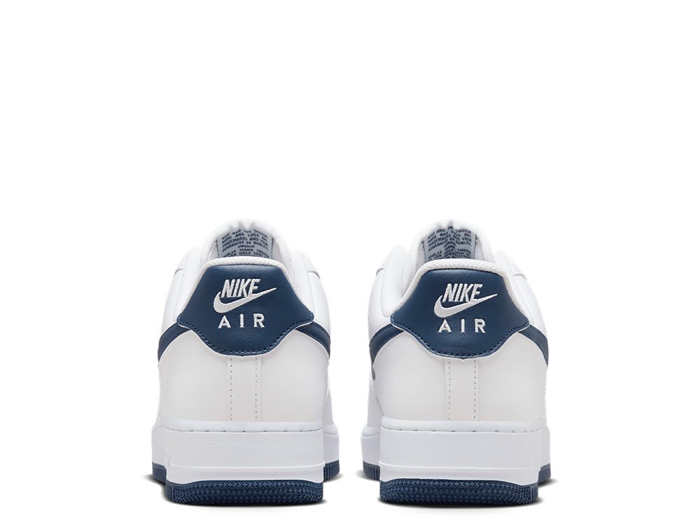 Nike Air Force '07 White/White/Midnight Navy