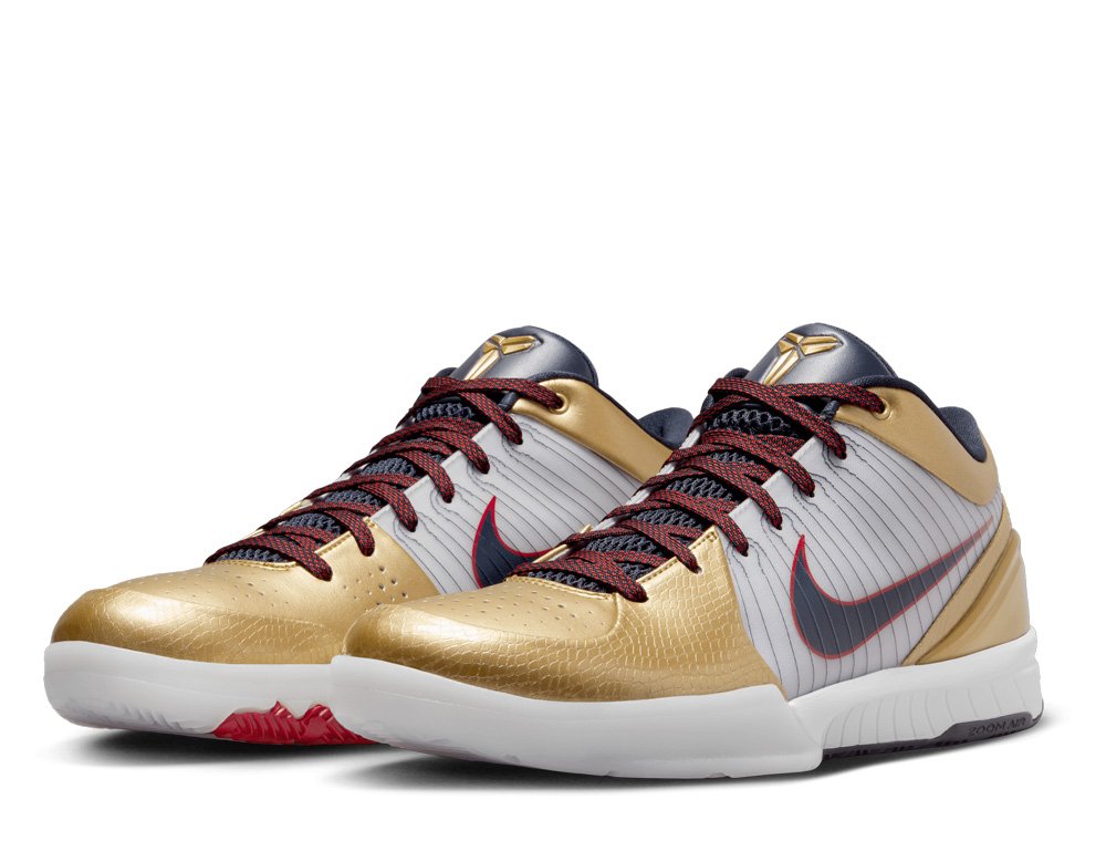 【ナイキ】Nike Kobe 4 Protro ★llic Gold Dark Obsidian★ Kobe 4 Protro 'Metallic Gold and Dark Obsidian' (FQ3544-100