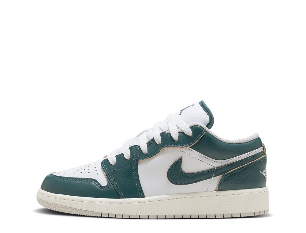Air Jordan 1 Low SE (GS) Oxidised Green/White/Sail/Oxidised