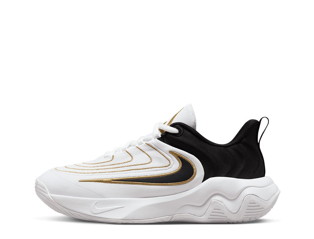 シューズ(男性用) NIKE GIANNIS immortality 4 GS Nike Giannis Immortality 4 (GS) White/Black-Gold shoes
