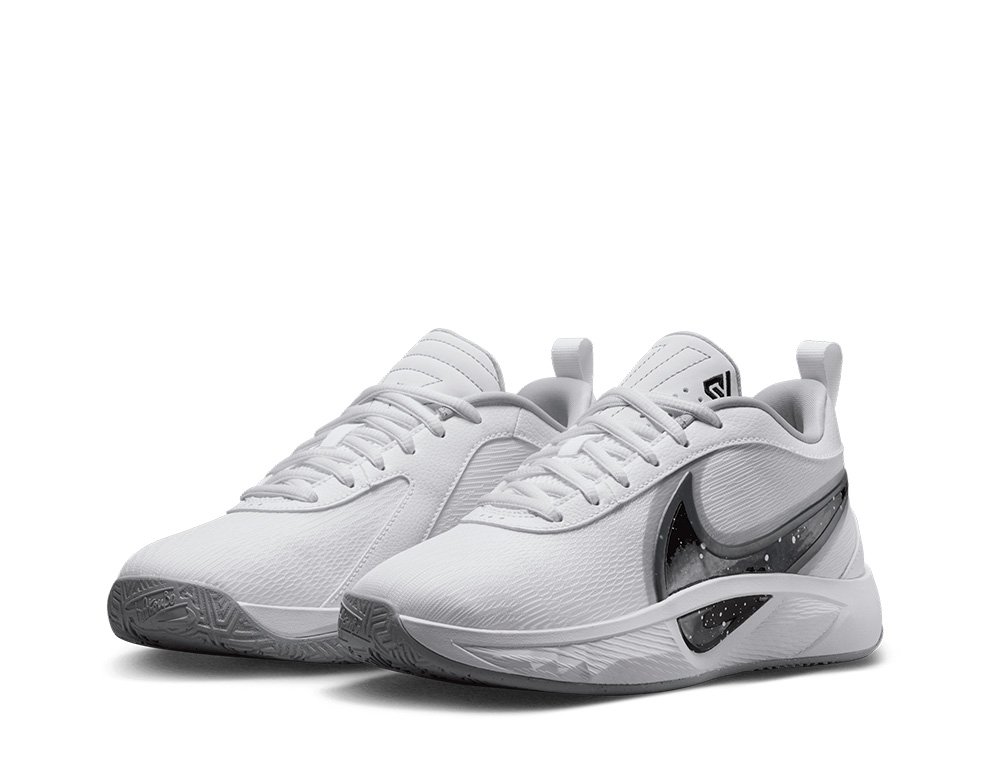 Nike Giannis Freak 6 (GS) White/Black-Wolf Gray shoes